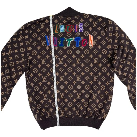 Louis Vuitton Brown Monogram Jacket